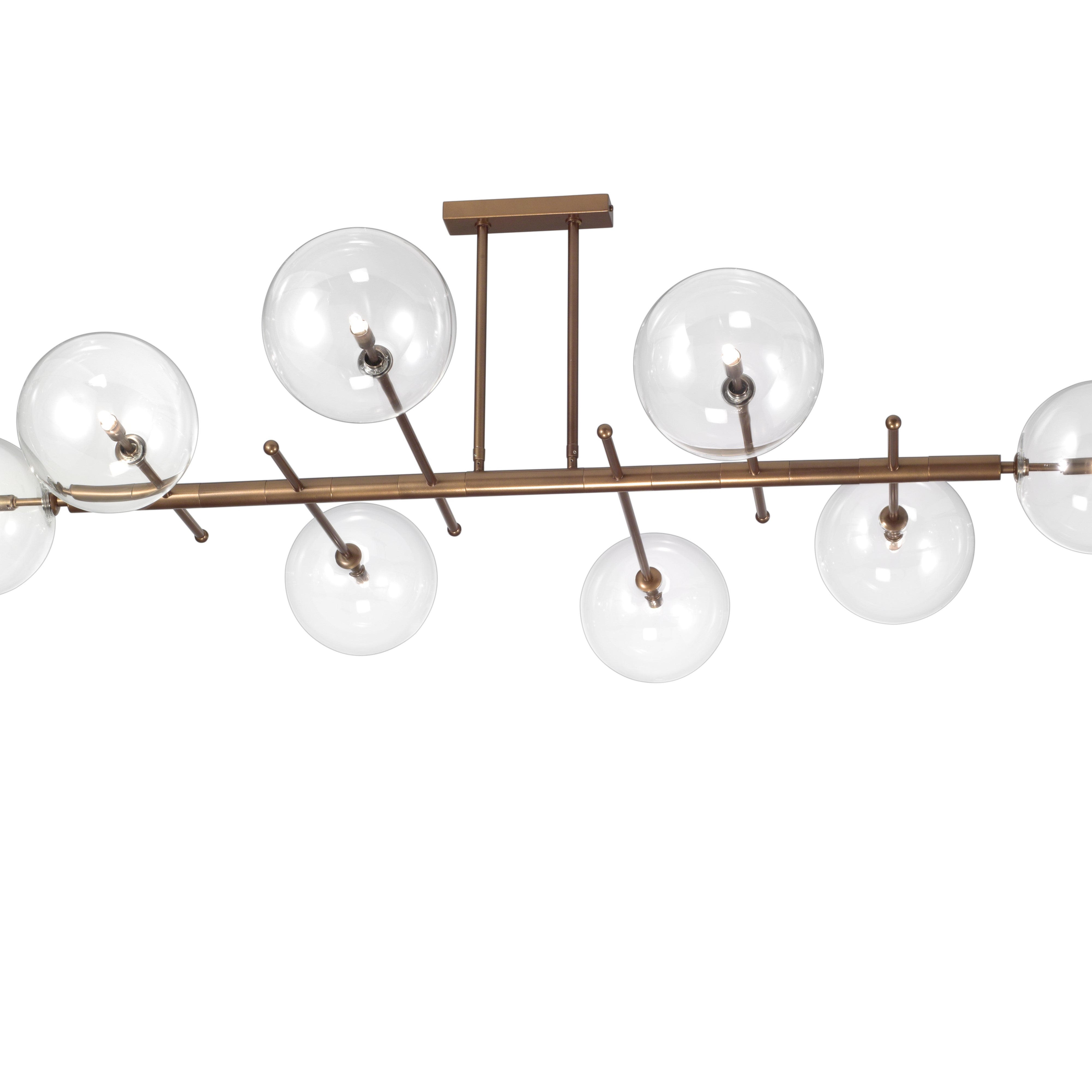 Estro Glass Globe Ceiling Light