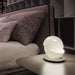 Axo Light Aibu shiny white safety glass table lamp