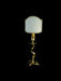 Exquisite 24 carat gold plated brass table lamp