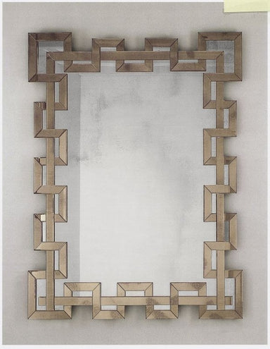 Very Large Venetian Wall Mirror in Silver or Amber