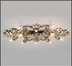 Gold & silver designs metal ceiling light