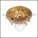 Gold Ceiling Light with Beautiful Designs & Swarovski Elements