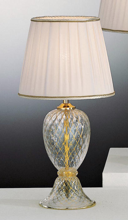 Classic Venetian handblown glass lamp base
