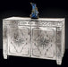 Classic Venetian engraved mirrored glass cupboard