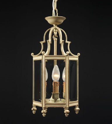 3 Light Ivory Lantern