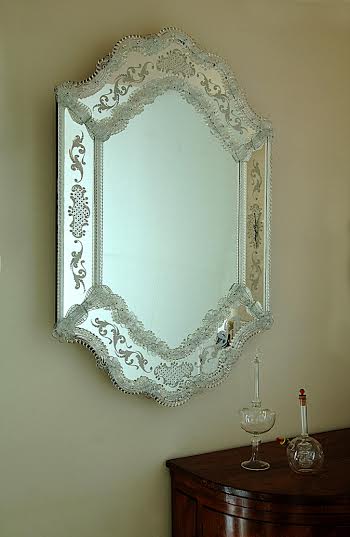 Decorative 17th Century Venetian Mirror