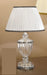 Table Lamp with Hand-cut Crystal Decoration