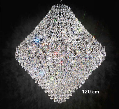 Luxurious Asfour Lead Crystal Centrepiece Ceiling Light In Several Sizes From 30 To 120 Cm