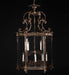 1.5 metre 12-light ornate brass lantern