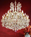 Maria Theresa Chandelier with Crystal Decoration