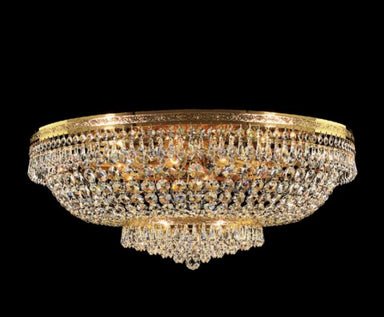 Gold-plated premium  crystal ceiling light
