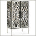 Elegant and ornate Venetian mirrored glass cabinet
