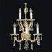 Maria Theresa Strass lead crystal 5 light wall chandelier
