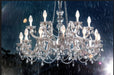 Masiero DRYLIGHT S18 crystal garden chandelier