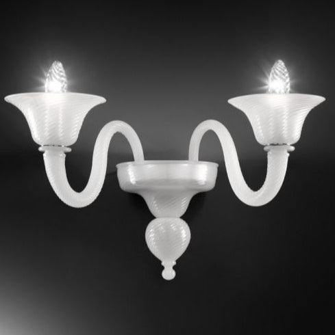 Murano Glass Double Wall Light