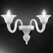 Murano Glass Double Wall Light