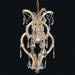 Small Maria Theresa one light chandelier with Scholer crystals