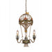 1950's style hot air balloon chandelier