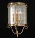 Modern 63 cm French gold wall lantern