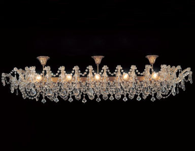 Maria Theresa 10 or 19 light Scholer crystal ceiling light
