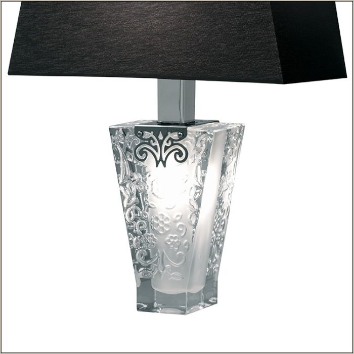 Vicky D69 B03 crystal lamp with shade from Fabbian