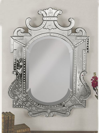 Beautiful Hand-Engraved Venetian Wall Mirror