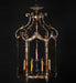 12 Light Brass Lantern