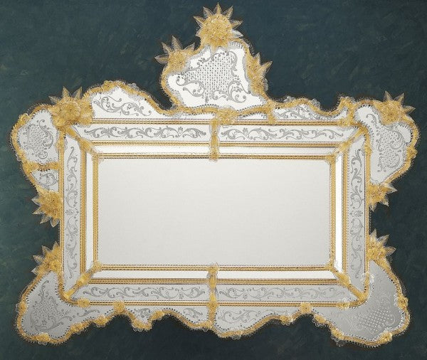 Handmade Venetian Glass Mirror