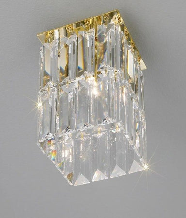 Crystal or prism spotlight with choice of colour