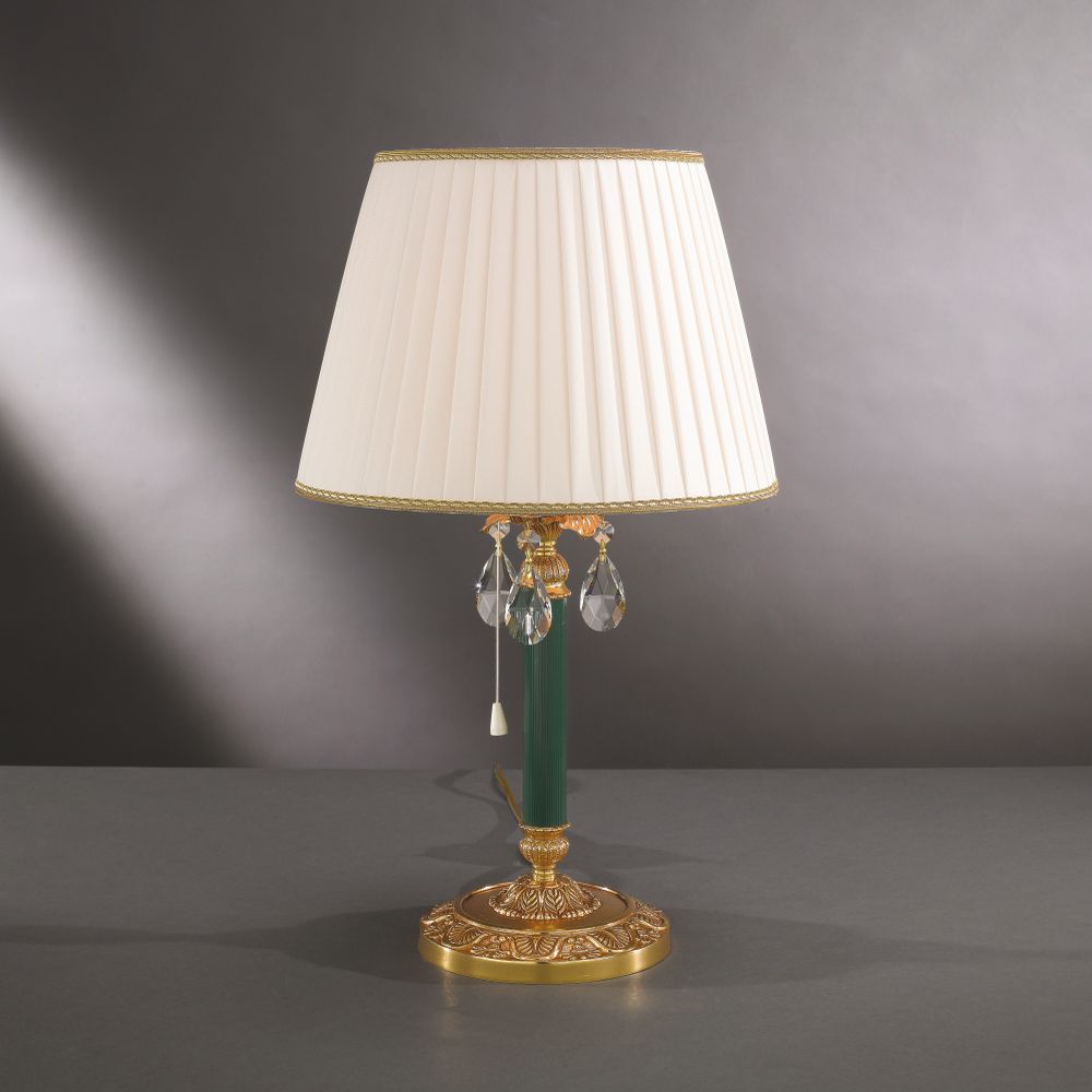 Beautiful Green Feature Table Lamp