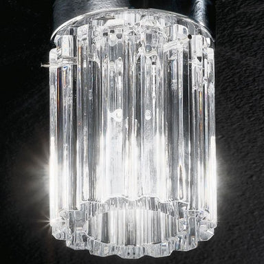 Luxury clear Murano glass flush ceiling light