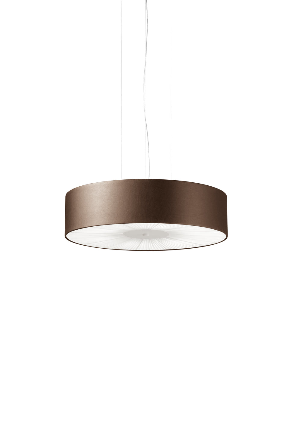 Skin 100 Cm Faux Leather Ceiling Pendant In 10 Colours