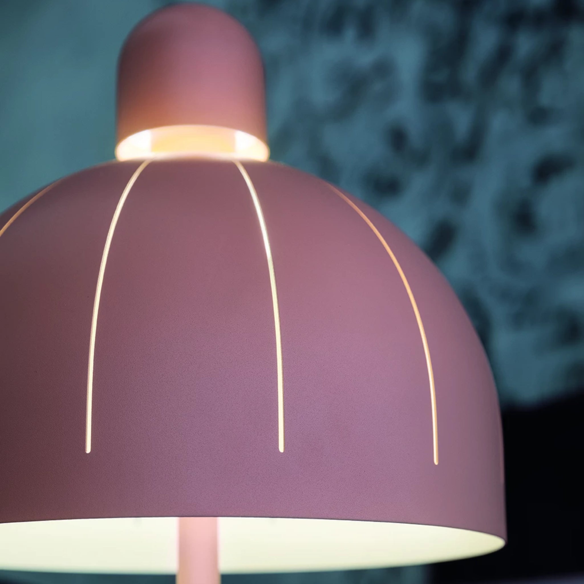 Metal Domed Customizable Table Light