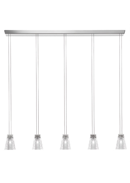Vicky D69 A05 5-Light Ceiling Pendant From Fabbian