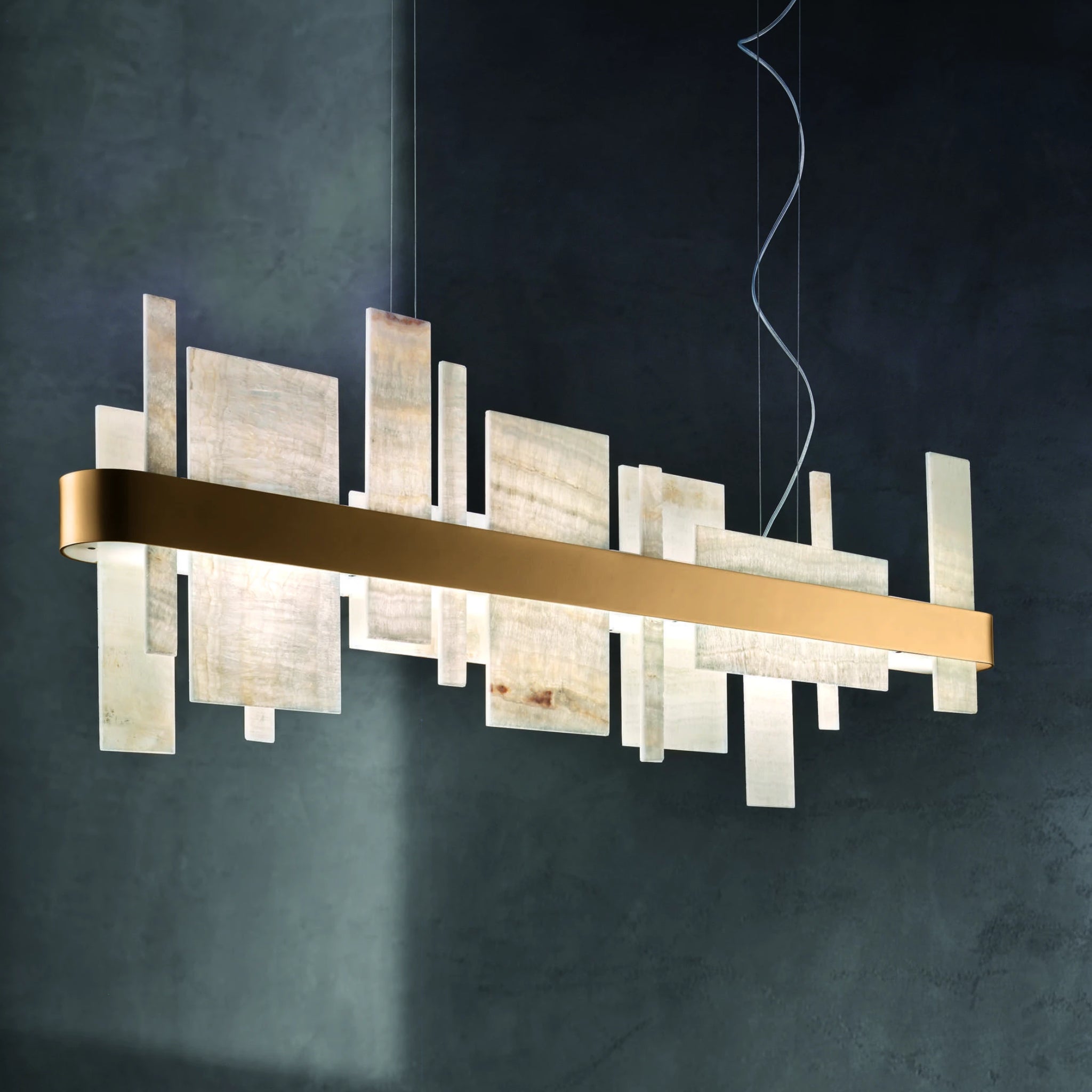 Honicé Linear Ceiling Pendant | Masiero