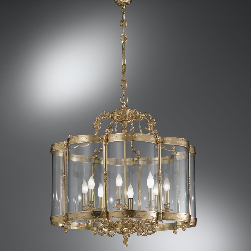 traditional-cast-brass-8-light-lantern-mid-century-dining-room-lighting-gold-silver-bronze-ivory