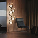Modern Round Metal Gold Floor Lamp
