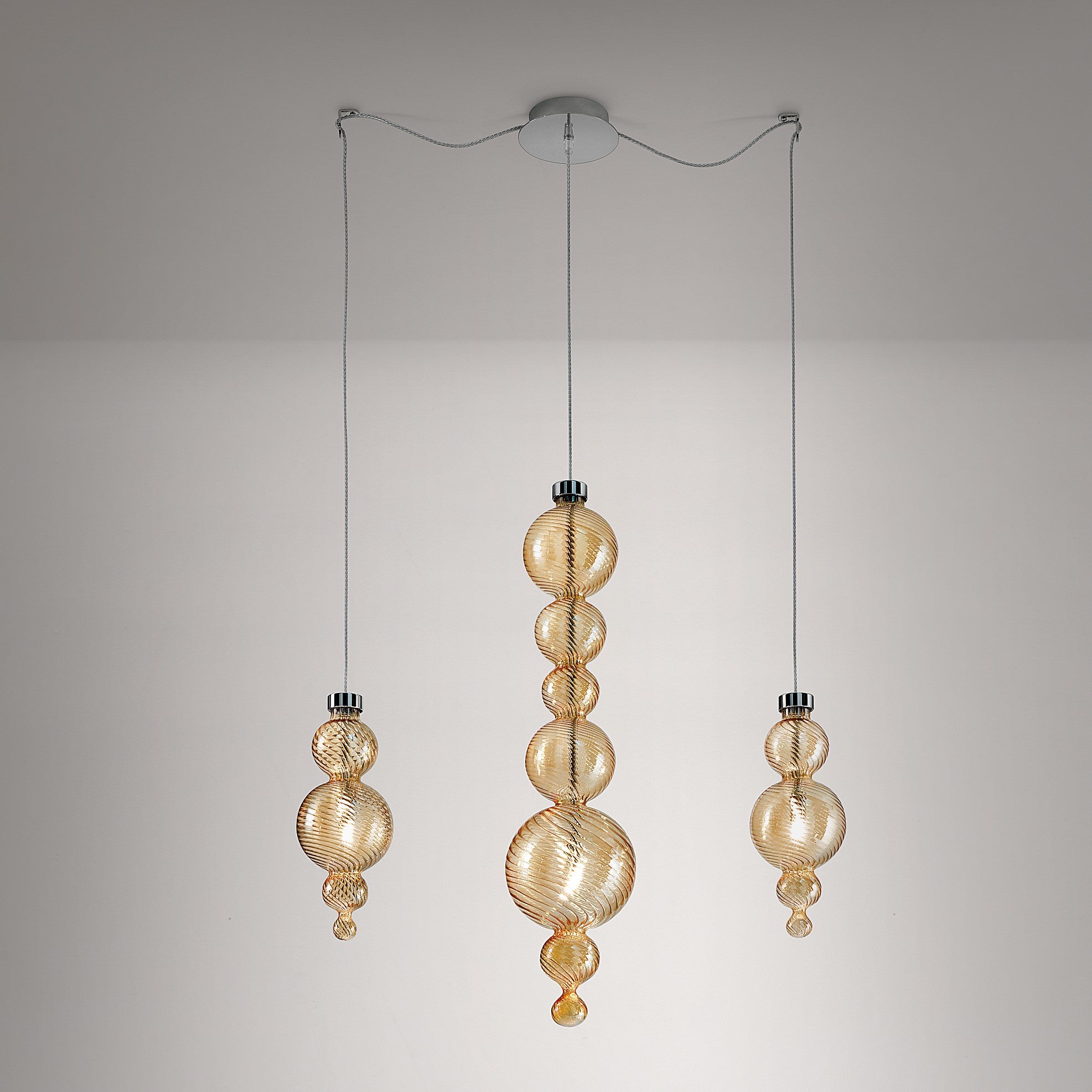 San marco blown glass wall, table and pendant lights