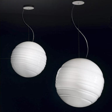Spherical Murano glass ceiling pendant lights