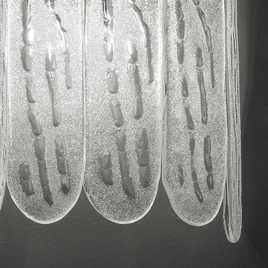 Mid-century style graniglia glass wall light
