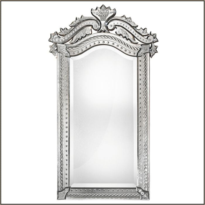 Bevelled French-style Venetian mirror