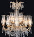 Maria Theresa crystal chandelier with 15, 18 or 24 lights
