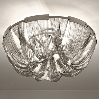 Soscik modern metal chain ceiling light from Terzani