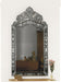 Antiqued and engraved Venetian wall mirror
