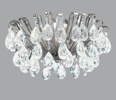 Beautiful Design Silver Ceiling Light with Swarovski Elements