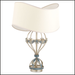 Hot air balloon-style table lamp