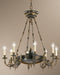 English Style Chandelier in Antique Bronze Finish