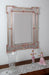 Venetian Mirror with Pink Murano Detail
