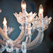 Spectacular large Murano glass chandelier with 24 lights