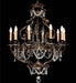 10 light luxury French gold chandelier